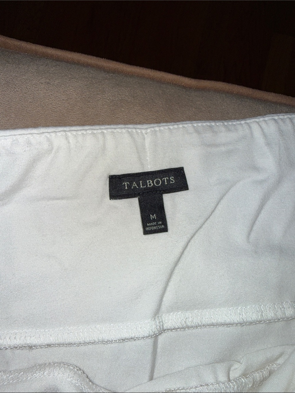 Talbots White Maxi Skirt - Flowing Full-Length Design - Picture 2 of 3